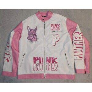 Headgear Classics Pink Panther 1969 Moto Racer Leather Jacket Mens 3XL Brand NEW